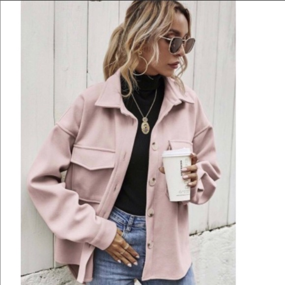 Pink Boyfriend Jacket - Picture 3 of 10